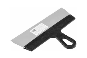 Шпатель фасадный из нержавеющей стали, 300 мм, пластмассовая ручка // Sparta