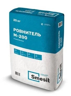 Стяжка ровнитель базовая Smesit М-200 25кг Стяжка ровнитель базовая Smesit М-200 25кг