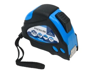 Рулетка 10м 25мм нейлон, автостоп VertexTools 3044-10