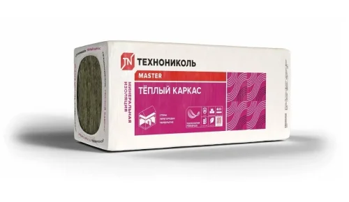 Теплоизоляция Технониколь 37 PN Теплый каркас 1200х610х100 5пл 1уп 0,366м3 3,66м2 40уп пал 113358