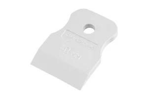 Шпатель, белая резина, 40 мм Россия   Сибртех 85831  1