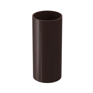 Труба водосточная 1м шоколад PVSJ-1050 Döcke PREMIUM