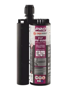 Анкер химический TIT PE-500 для средних и высоких нагрузок 385мл УТ-059983 Tech-KREP *1