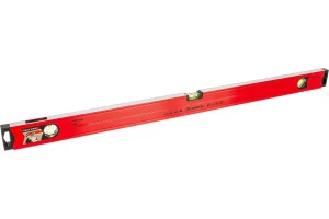 Уровень алюминиевый магнитный, 1000 мм, фрезерованный, 3 глазка (1 зеркальный), усиленный   Matrix 3