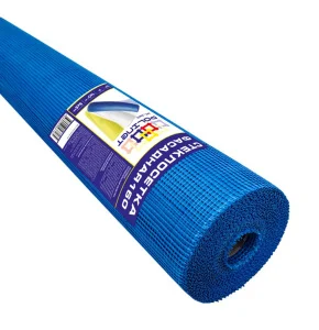 Сетка стеклотканевая для фасадных работ 160 г/м² Polinet 50м ячейка 5х5мм (ПР) (Э2)