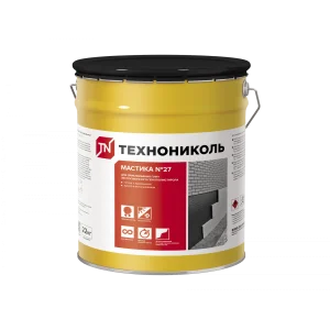 Мастика приклеивающая ТЕХНОНИКОЛЬ №27 ведро 22кг 351220