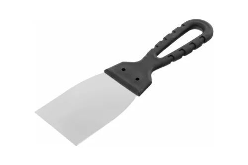 Шпательная лопатка из нержавеющей стали, 60 мм, пластмассовая ручка  Sparta 85133  1