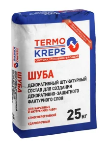 Штукатурка декоративная TermoKreps Шуба 2мм 25кг