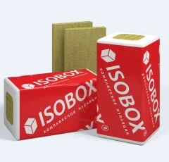 Теплоизоляция ИЗОБОКС ИНСАЙД (45 кг/м3)  1200х600х50 /12 пл, 1 уп=0,432 м3, 8,64 м2, 1 п-6,912 м3