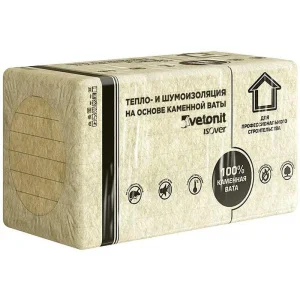 Теплоизоляция Vetonit Фасад Оптима 110 1000х600х100мм 1уп=0,18м3 80019