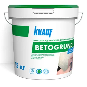 Грунтовка Бетогрунд адгезионная 15кг ведро KNAUF  1 33 (775638)