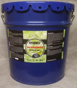 Праймер битумный для фундамента 16кг 20л (ХозДвор)  33