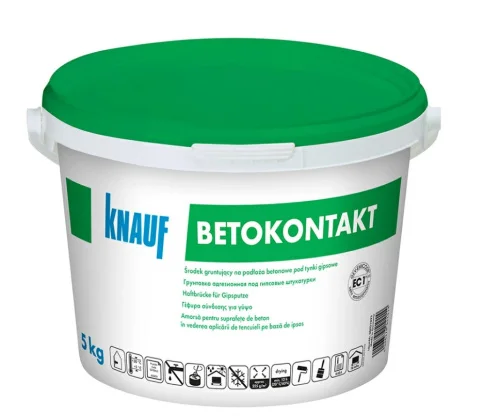 Грунтовка Бетогрунд адгезионная 5кг ведро KNAUF  1 54 (607468)