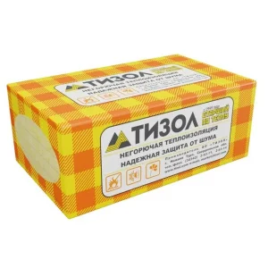 Теплоизоляция ТИЗОЛ EURO-Фасад Оптима 110 1000х600х50мм 1уп=0,18м3/3,6м2 1п=2,88м3
