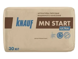 Штукатурка гипсовая МН-Старт УЛЬТРА 30кг KNAUF  1 40 (639312)