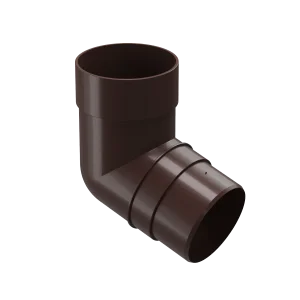 Колено 72˚ шоколад PVSB-1050 Döcke PREMIUM