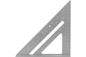 Угольник плотника столярный 180мм алюминиевый VertexTools 3040-180  1 10 120