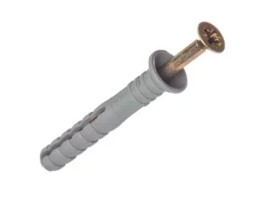 Дюбель с шурупом под молоток 6х80мм потай