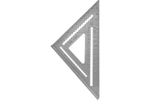 Угольник плотника столярный 300мм алюминиевый VertexTools 3040-300 *1/10/30