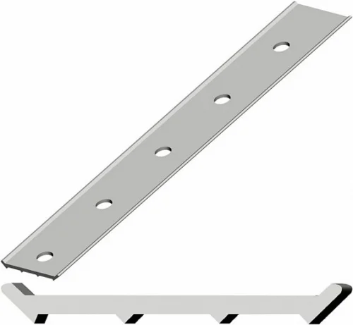 Рейка прижимная алюминиевая LITE 2000х25х2,3 мм 142199 077583 (для ПВХ мембран)
