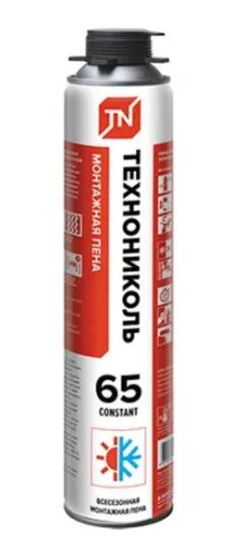 Пена монтажная 65 CONSTANT всесезонная 850гр 528371 (Технониколь)  12 816