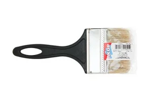 Кисть плоская Стандарт КФ 70 6 натуральная щетина, пластиковая ручка (110 06 070) (Акор)  1 80