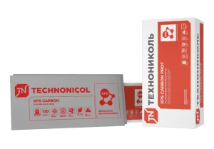 Экструзионный пенополистирол ТЕХНОНИКОЛЬ CARBON PROF 1180х580х50-L 8пл 1 уп 0,27376м3 5,4752м2  5824