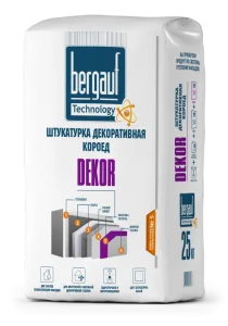 Штукатурка декоративная Bergauf Dekor Coroed фракция 2,5мм 25кг