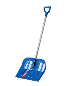 Лопата снегоуборочная поликарбонат 460х400х1360мм АНГАРА алюминиевый черенок Зубр 39981  1