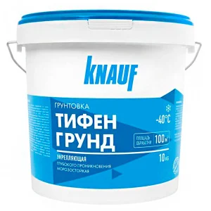 Грунтовка Тифенгрунд 10кг ведро KNAUF морозостойкая 1уп=48шт (585206)