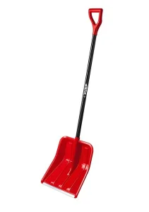 Лопата снегоуборочная пластиковая 400х435мм алюминиевый черенок Зубр Урал 39927