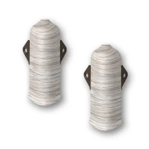 Угол наружный с крепежом 230 Дуб айсберг 80мм Лексида