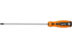 Отвертка "Point", PH2х200 мм, CS, 2к рукоятка// Sparta