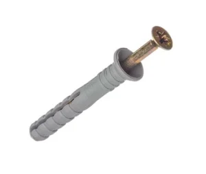 Дюбель с шурупом под молоток 6х40мм потай