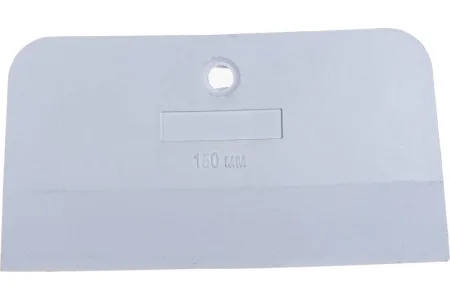 Шпатель, белая резина, 150 мм Россия   Сибртех 85835  1