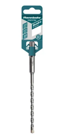 Бур по бетону 6x160х110мм SDS + Rennbohr Quadro 510616 *1/25