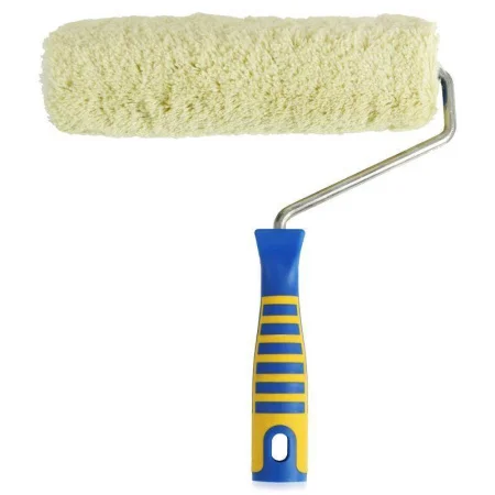 Валик 240, Профи Полиакрил желтый ворс=18мм, 2х ручка 209 (Акор)