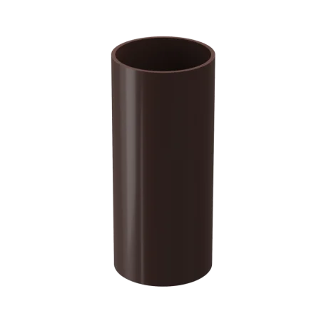 Труба водосточная 1м шоколад PVSJ-1050 Döcke PREMIUM