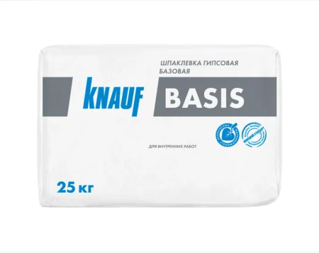 Шпаклевка гипсовая Базис 25кг KNAUF 663903 *1/40