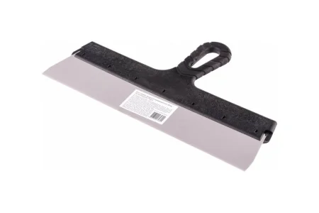 Шпатель фасадный из нержавеющей стали, 350 мм, пластмассовая ручка    Sparta 85153  1