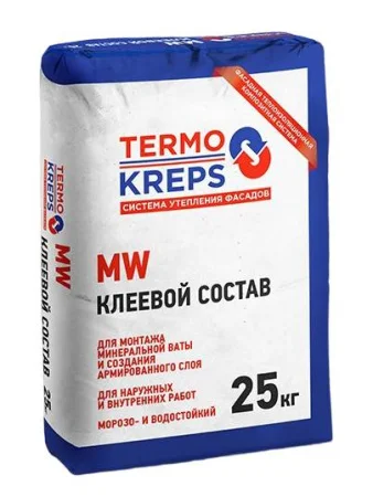 Клей для минеральной ваты TermoKreps MW 25кг
