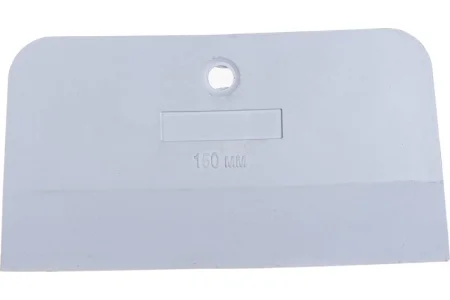 Шпатель, белая резина, 150 мм Россия// Сибртех