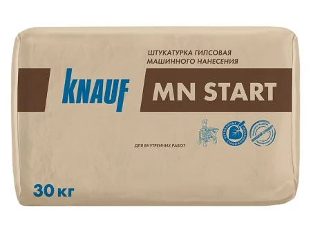 Штукатурка гипсовая МН-Старт 30кг KNAUF 1уп=40шт (238057)