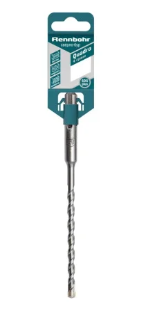 Бур по бетону 6x110х60мм SDS + Rennbohr Quadro 510611  1