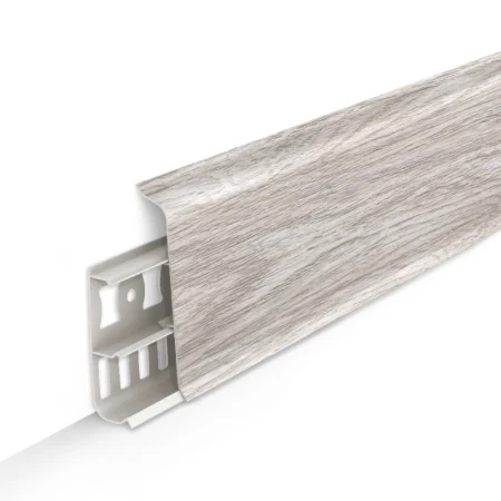 Плинтус напольный 230 Дуб айсберг 80х2200мм Идеал