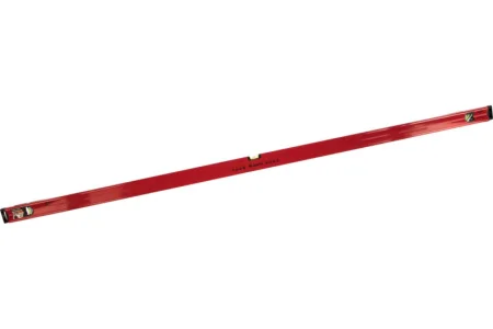 Уровень алюминиевый магнитный, 2000 мм, фрезерованный, 3 глазка (1 зеркальный), усиленный// Matrix