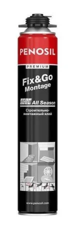 Клей монтажный аэрозольный Penosil Premium FIX&GO Montag 750мл 1уп=12шт