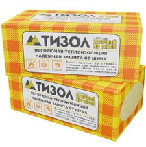 Теплоизоляция ТИЗОЛ-Фасад 100 1000х600х100мм 1уп=0,18м3/1,8м2