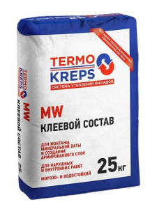 Клеевой состав для минеральной ваты TermoKreps MW 25 кг