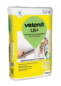Шпаклевка финишная Weber.Vetonit LR+ 22кг